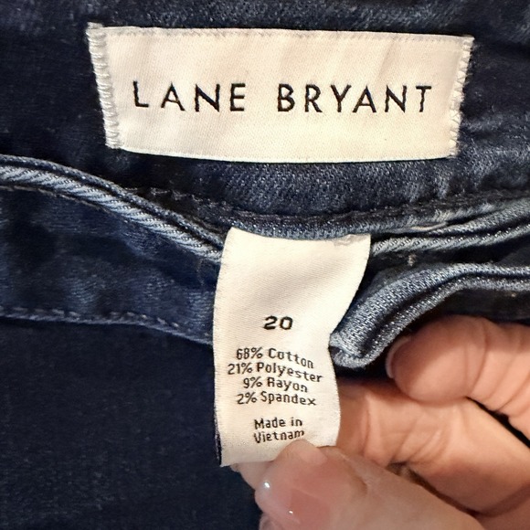 Lane Bryant 20 Dark Wash Jeans - Picture 3 of 4